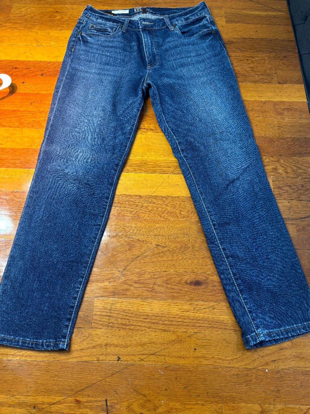 Kut from the Kloth Katy High Rise Ankle Straigh Jeans - Size 6 - Picture 2 of 7